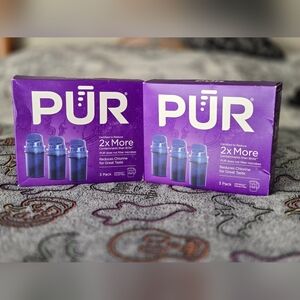 PUR PPF900Z Water Pitcher Replacement Filters Two 3 Packs – New Sealed